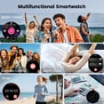 thumbnail image 4 of Smart Watches for Women, 1.27" HD Touchscreen Fitness Tracker with Bluetooth Calls, 100+ Sport Modes Ladies Smart Watch, IP68 Waterproof Fitness Activity Tracker, 4 of 7