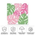 thumbnail image 3 of Sarah Adams 'Monstera II Hot Pink' Outdoor All-Weather Wall Decor, 3 of 3