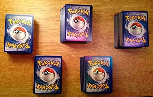 100 Assorted Pokemon TCG Cards from Base Set to Sun and Moon 