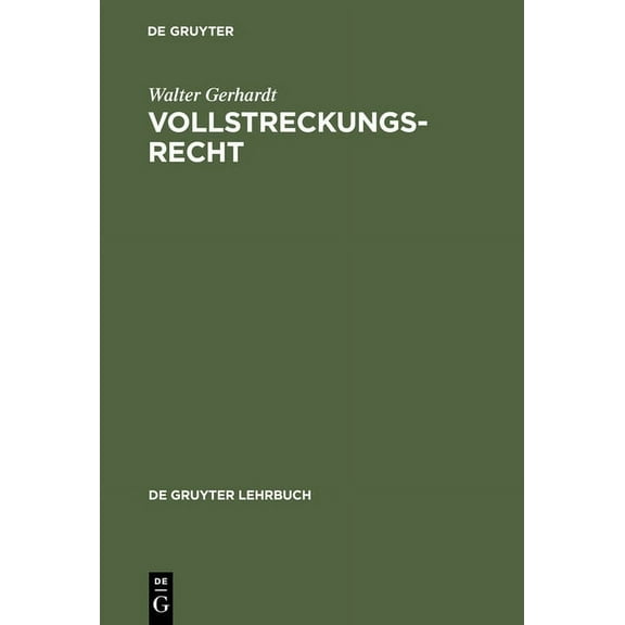 Vollstreckungsrecht, (Hardcover)