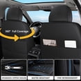 thumbnail image 4 of for Ford Escape 2020 Car Seat Cover, Leather 5 Piece Full Set With Lumbar Support Suitable for All Seasons, Black and Blue Edges Car Seat Covers, Protect Car Seats, 4 of 7