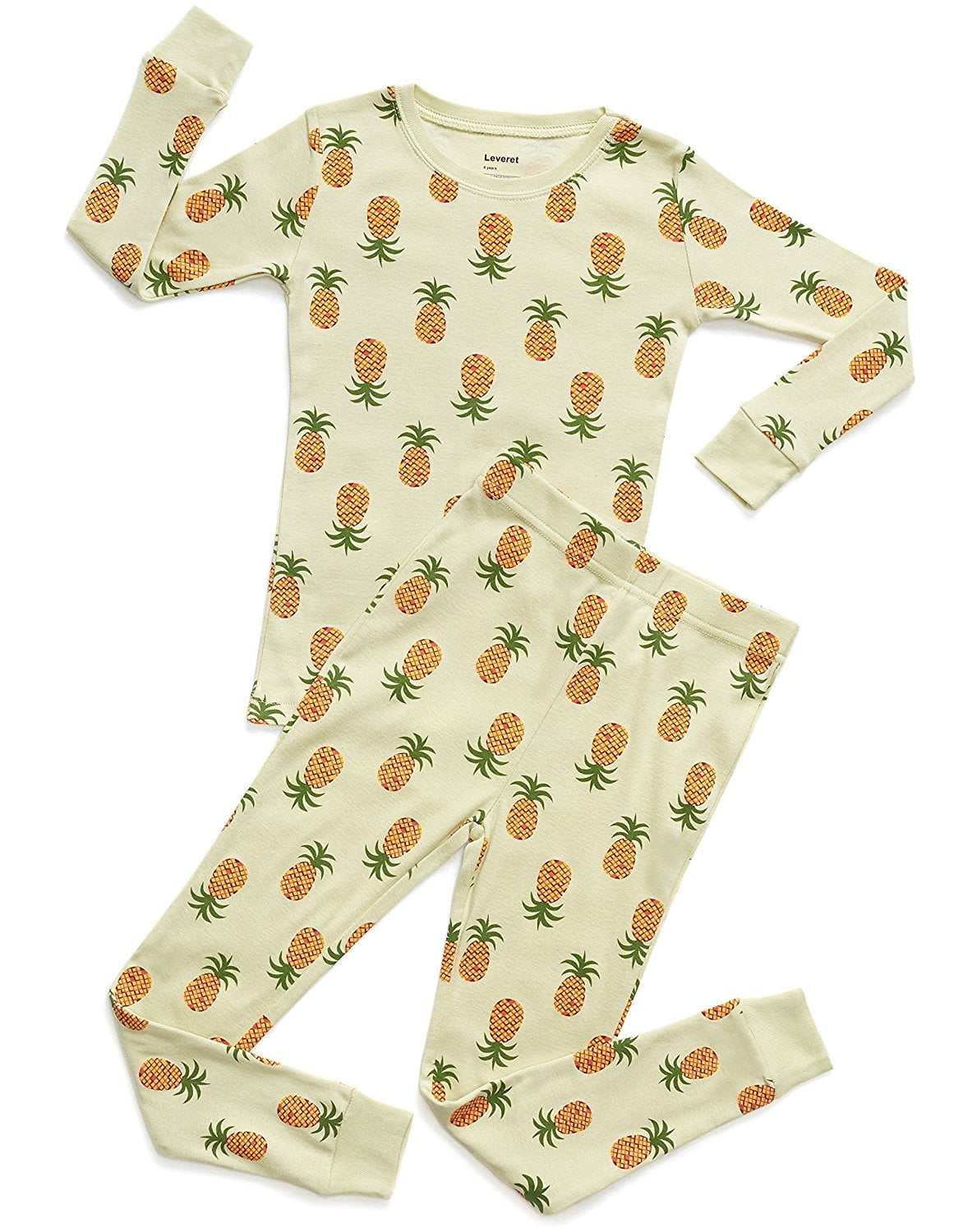 Leveret Leveret Boys Girls 2 Piece Pajama 100 Organic Cotton Size   D8012013 Ea32 40ec 952e F59b4a5e4f62 1.44f517e976852c0bf1d642d508923d46 