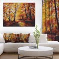 thumbnail image 1 of Design Art Forest in Autumn Canvas Print, 1 of 3