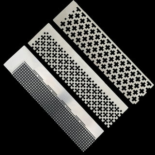 3 Pieces Diamond Painting Ruler Stainless Steel Diamond Mesh Ruler 5D  Diamond Ruler Tool with 216, 400 and 800 Blank Grids, 2 Pieces Diamond  Painting