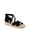 Black, variant on For Lifestride Womens Bali Sand Sandal - Medium & Wide Width