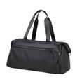 thumbnail image 4 of Bolsa de gimnasio con compartimento para zapatos y bolsillo húmedo, resistente al agua, de poliéster, práctica bolsa de lona, bolsa de gimnasio para, 4 of 8
