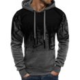 thumbnail image 3 of Mens Long Sleeve Warm Hoodie Sweatshirt, 3 of 5