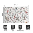 thumbnail image 5 of White Christmas Bird and Pine Pattern Door Rugs,Washable Non Slip Door Mats Indoor,Decorative Door Mats,Entry Mat Indoor for Entrance,Bedroom,Kitchen,Bathroom,16"x24", 5 of 6