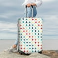 thumbnail image 4 of Uemuo Colorful Geometric Printed Washable Luggage Cover - Fashion Suitcase Protector Fits 18-32 Inch Luggage -X-Large, 4 of 9