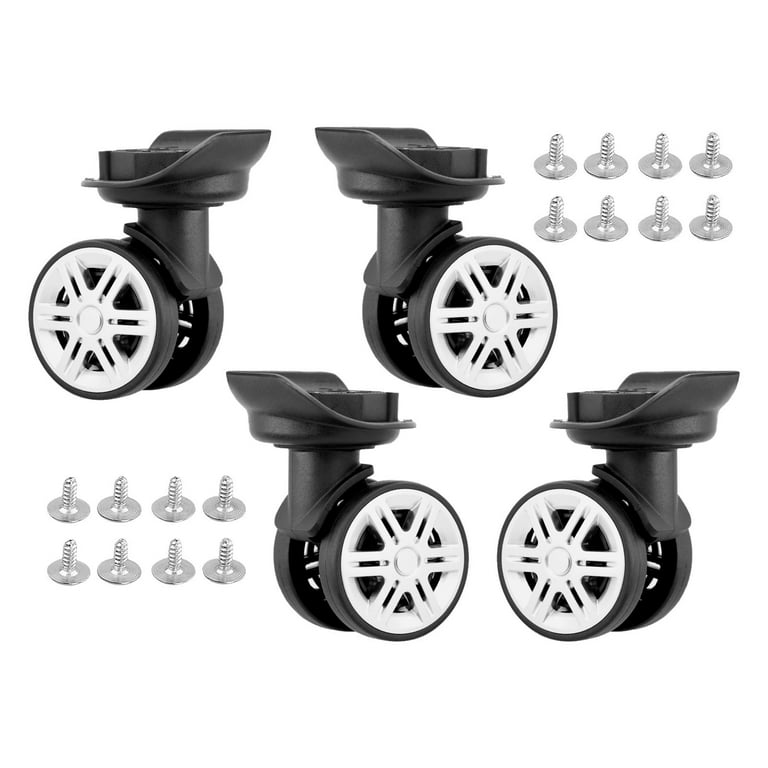 1 Pair A08 DIY Swivel Luggage Suitcase Wheel Repair Accessories Portable  Travel Luggage Replacement For Women Men : : Fashion