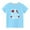 Blue, variant on MeetoTime Valentine's Day Kids Short Sleeve T-shirt Summer Cute Round Neck Cotton Tops for Boys Girls