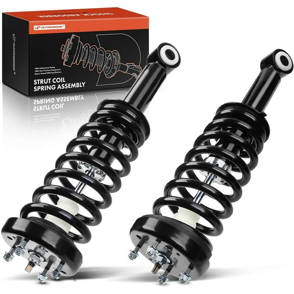A-Premium Rear Complete Suspension Strut & Coil Spring Assembly Compatible with Ford Thunderbird 2002-2005 V8 3.9L Driver and Passenger Side 2-PC Set