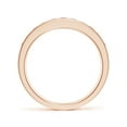 thumbnail image 2 of ANGARA Natural Channel Set Half Eternity Ruby Wedding Ring in 14K Rose Gold for Women (Size-2.1mm) | July Birthstone, Birthday, Anniversary, Jewelry Gift for Women | Natural Ruby Ring, 2 of 9