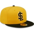 thumbnail image 3 of Men's New Era Gold Salt Lake Bees Authentic Collection 59FIFTY Fitted Hat, 3 of 6