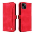 thumbnail image 4 of Nalacover For iPhone 14 Wallet case 【RFID Blocking】【Slide Pocket Slot】,Credit Card Holder Flip Folio Book PU Leather Protective Cover Women Men For iPhone 14 - 6.1", Red, 4 of 14