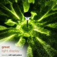 thumbnail image 4 of Alpine Corporation 17" Solar Pathway Stake LED Lights, Set of 8, Brown, 4 of 12