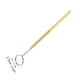 thumbnail image 2 of Espejo de pestañas redondo de 1 pieza de Unique Bargains, tono dorado de acero inoxidable, 2 of 5