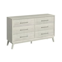 Picket House Furnishings Clare 6-Drawer Dresser in Almond