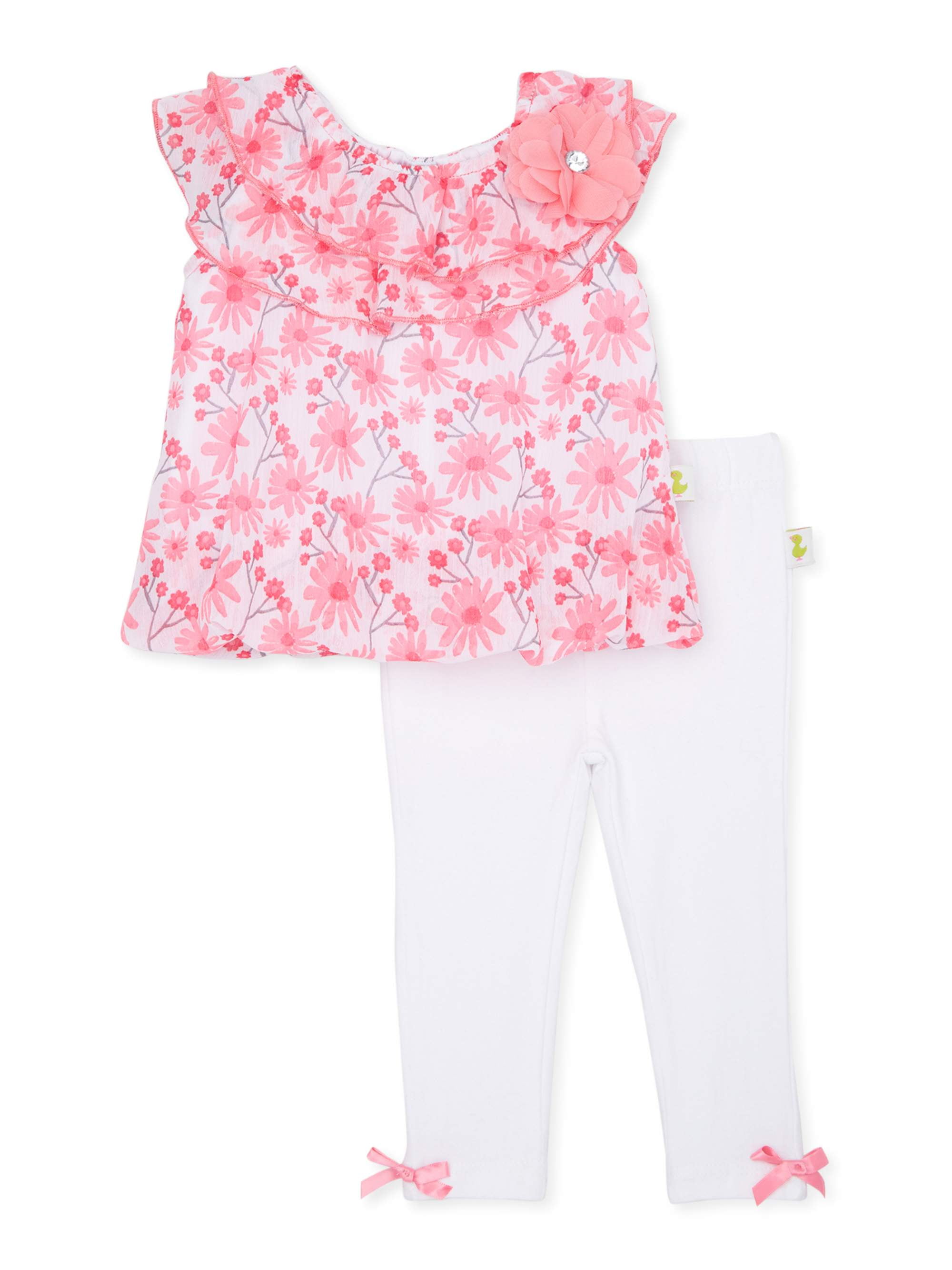 baby girl top and leggings