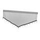 thumbnail image 5 of Cortinas de medio sombreado, fondos decorativos universales transpirables, cenefa de pantalla de ventana para oficina, hogar, vacaciones, cocina, baño Gris mayimx Cortina de ventana, 5 of 9