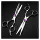 thumbnail image 1 of Juego de tijeras profesionales para cortar el cabello, tijeras de entresacar de 6 pulgadas con hojas afiladas de acero inoxidable., 1 of 5