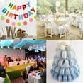 thumbnail image 6 of 4/6 Tier Round Cake Stand Macaron Tower, Plastic Tiered Cupcake Dessert Display Stand Pastry Appetizers Serving Tray Platter Food Display for Wedding,Baby Shower or Birthday Party, 6 of 7