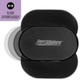 thumbnail image 5 of Super Sliders 5 3/4" x 9 1/2" Oval Reusable Furniture Sliders for Carpet - Effortless Moving and Surface Protection, Black (4 Pack), 5 of 9
