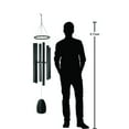 thumbnail image 3 of Woodstock Windchimes Bells of Paradise Black 68", Wind Chimes For Outside, Wind Chimes For Garden, Patio, and Outdoor Décor, 68"L, 3 of 8