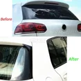 thumbnail image 4 of Car Rear Window Side Spoiler Wing Canards Splitter For Volkswagen Golf 6 MK6 GTI GTR GTD 2008 2009 2010 2011 2012 2013 Body Kit, 4 of 7