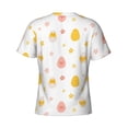 thumbnail image 6 of Qekee Funny Chicken Classic Fit T-Shirt Men's Shirt Men's Tight Short Sleeves for Exercise, Running, Mountaineering - Funny Chicken, 6 of 9
