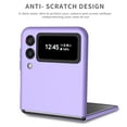 thumbnail image 2 of SaniMore for Samsung Galaxy Z Flip 4 6.7" 2022 Case with Magnetic Car Mount 360°Rotating Kickstand Anti-scratch Anti-shock Drop Resistant Slim Folding Case For Samsung Galaxy Z Flip 4, Purple, 2 of 7