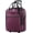 Burgundy, variant on Underseat Carry  Wheeled - 16" Carry  Bag with Wheels Multi-functional Lightweight Rolling Bag Overnight Weekender Small Suitcase for Women Men Travel Business, Haze Blue