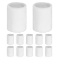 thumbnail image 1 of Uxcell 12PCS Muñequeras Deportivas, Muñequeras de Algodón Absorbentes para Entrenamiento/Baloncesto/Correr [Blanco, 10cmW], 1 of 7