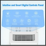 Aootek Dehumidifier for Basement,DOE 10pints/day Dehumidifier with 0.6Gal Tank,Humidity Control,Timer,Drain Hose ,24HR Timer,MAX 30 Pints Dehumidifier Spaces up to 3000 Sq. Ft