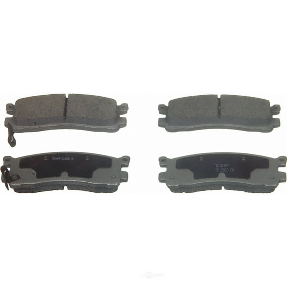Wagner ThermoQuiet PD553 Ceramic Disc Brake Pad Set Fits select: 1995-2002 MAZDA MILLENIA, 1993-1998 MAZDA MPV