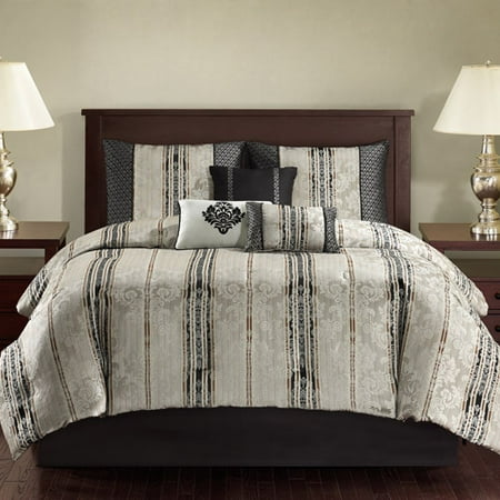 Mainstays Piece Damask Bedding Comforter Set Mainstays Piece Damask Bedding Comforter Set