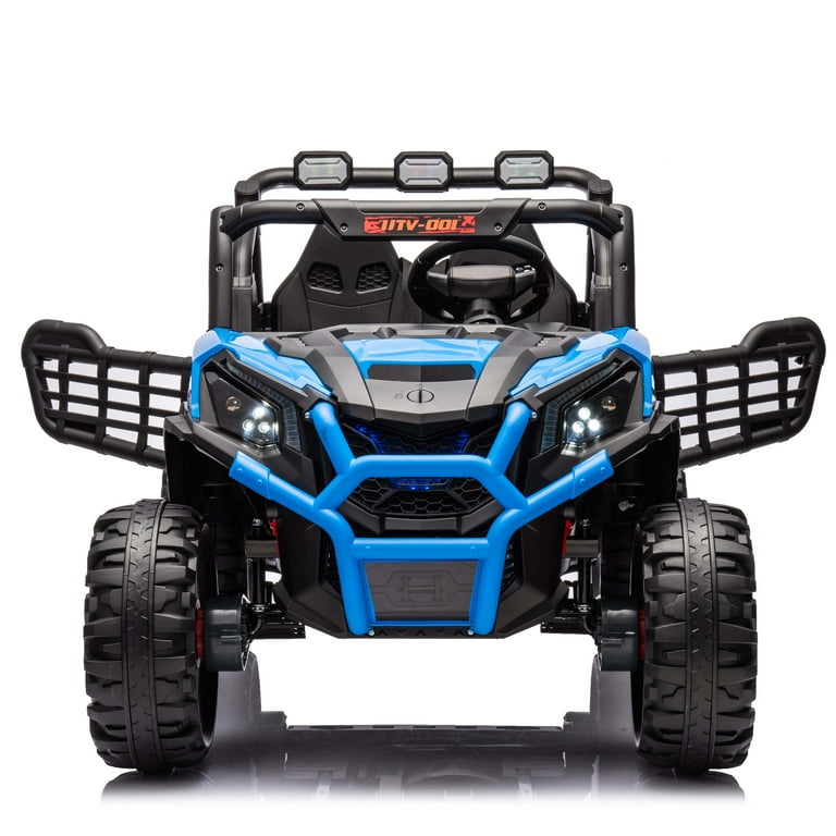 Joie　0423 JOYRACER 4WD 24V Ride on Toy Car with Dual XL Seats, 4*200W