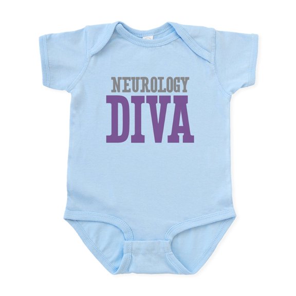 CafePress - Neurology DIVA Infant Bodysuit - Baby Light Bodysuit, Size Newborn - 24 Months