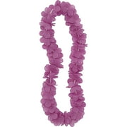 42" Fabric Purple Flower Lei