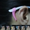 thumbnail image 6 of Linyer Eyeglasses Anti- for slip Tip Ear Grips Silicone Portable Ears Hook Glasses Comfortable Sports Fixing Eyewear Holder Supplies Pink, 6 of 8
