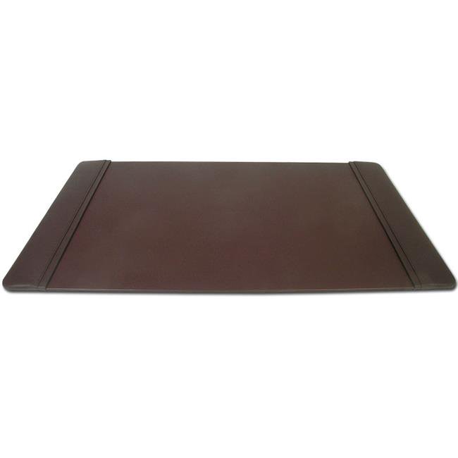 Leather 34x20 Desk Pad with Side Rails