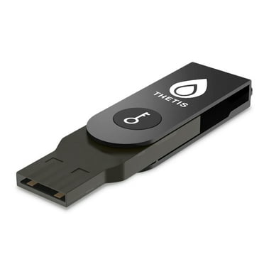 Thetis FIDO U2F Security Key, USB-A, with Aluminum Folding Design, Support U2F Protocol