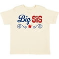 thumbnail image 3 of Inktastic Big Sis Patriotic Sister Girls Toddler T-Shirt, 3 of 5