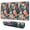 Pioneer Flower Floral-3, variant on Long Mouse Pads for Desk,Pioneer Flower Floral Print Pattern Desk Mats on Top Of Desks, Desk Mouse Pad Extra Large with 3mm Non-Slip Base and Stitched Edge for Gaming,Office,Work,Home 31.5"x11.8"