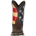 thumbnail image 3 of Lil' Durango Big Kids' Flag Western Boot Size 6.5(M), 3 of 7