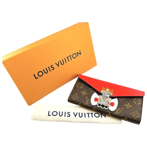 Pre-Owned Louis Vuitton LOUIS VUITTON Long Wallet Monogram Portefeuille Sarah Tribal...