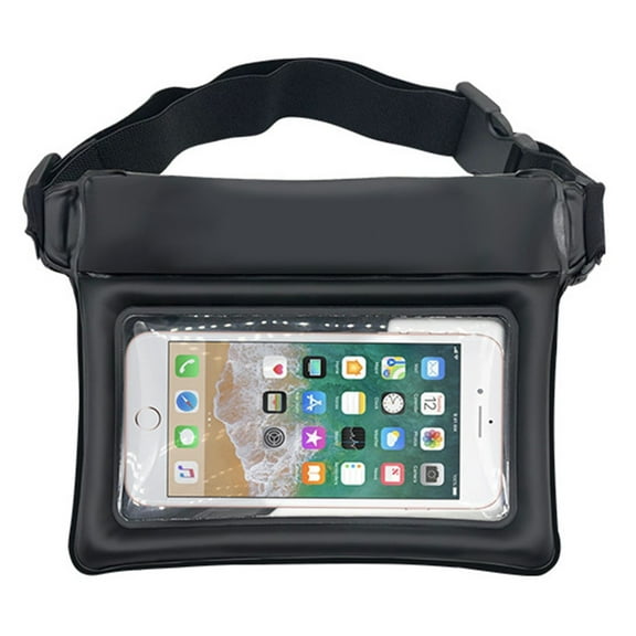 Sportact Camping Essentials,Waterproof Phone Pouch Fanny Pack Floating Dry Bag Swimming Waist Bag Underwater,Outdoor Sports