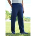 thumbnail image 2 of KingSize Men's Big & Tall Men's Big & Tall Fleece Open-Bottom Sweatpants, 2 of 6