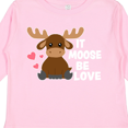 thumbnail image 4 of Inktastic It Moose Be Love with Cute Moose Boys or Girls Long Sleeve Toddler T-Shirt, 4 of 5