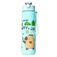 thumbnail image 1 of Botella de agua Capybara de 700 ml con pajita y asa, linda taza de viaje for niños y adultos, 1 of 6